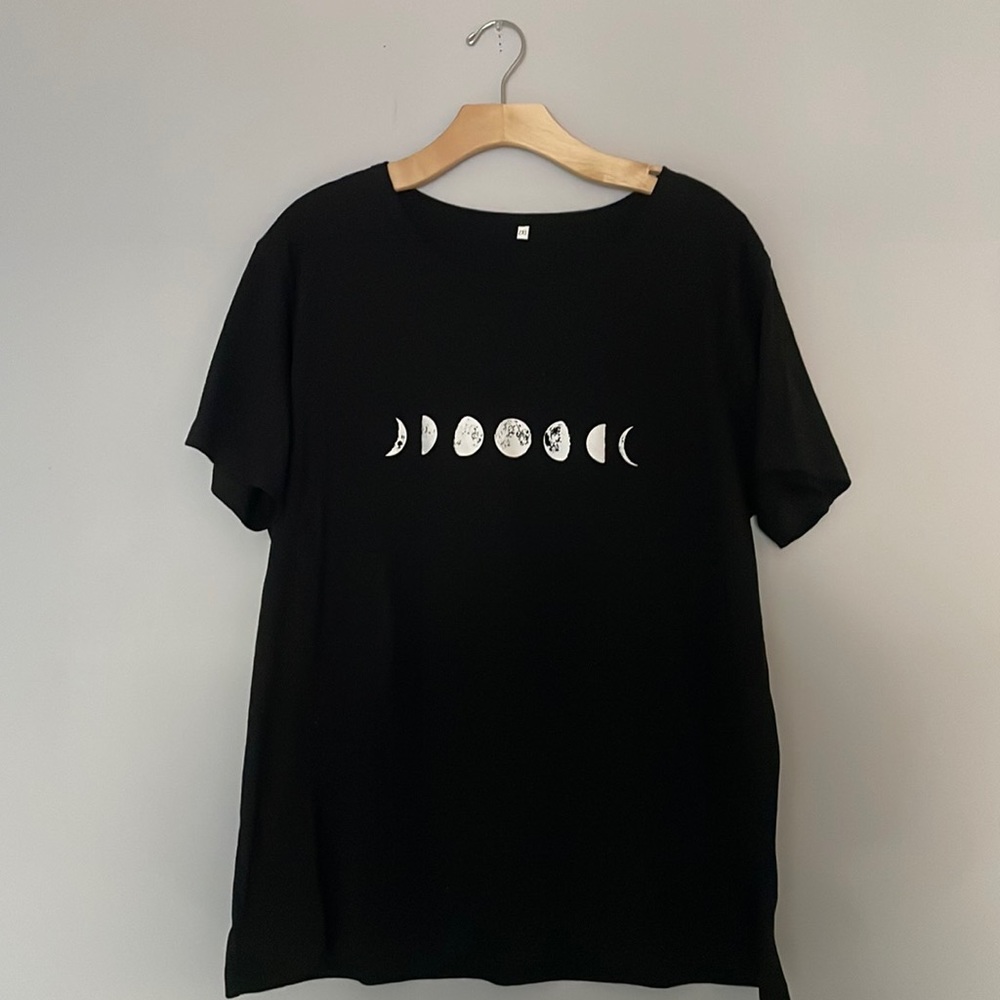 Shein Moon Phases Shirt